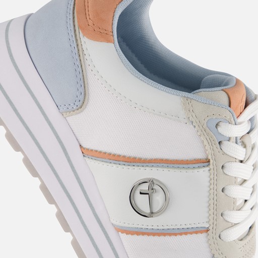 Tamaris Essentials Sneakers beige Textiel