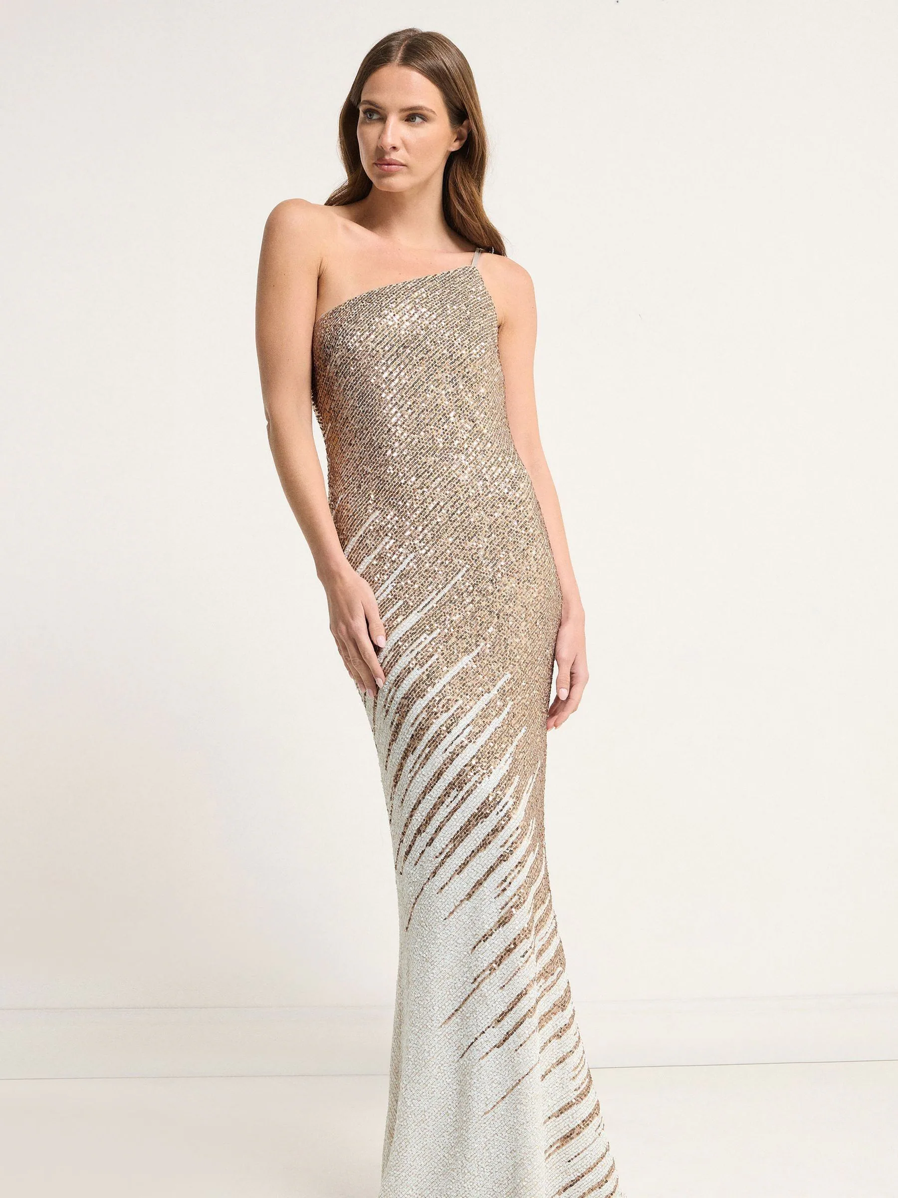 Star by Julien MacDonald Maxi Sequin Dress