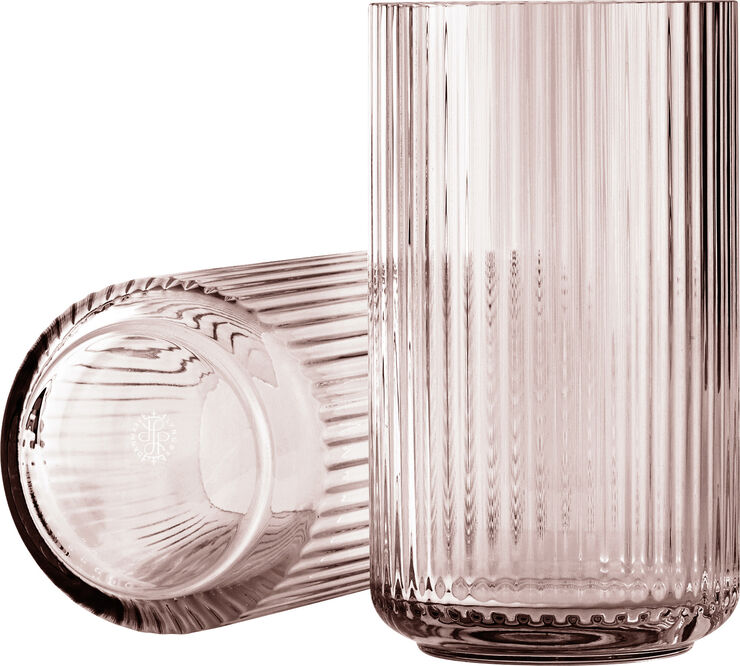 Lyngby Porcelæn Lyngby Vase 25cm glass Burgundy