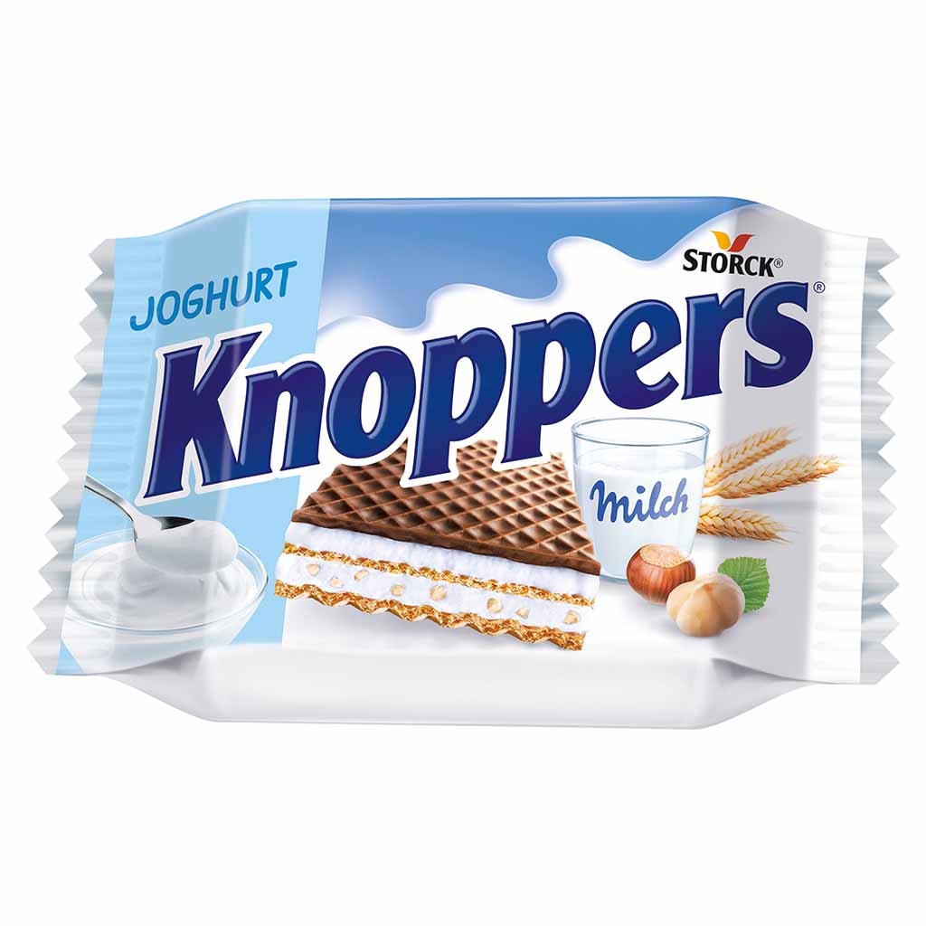 24x Knoppers Schnitte Joghurt á 25g = 600g MHD:1.9.25