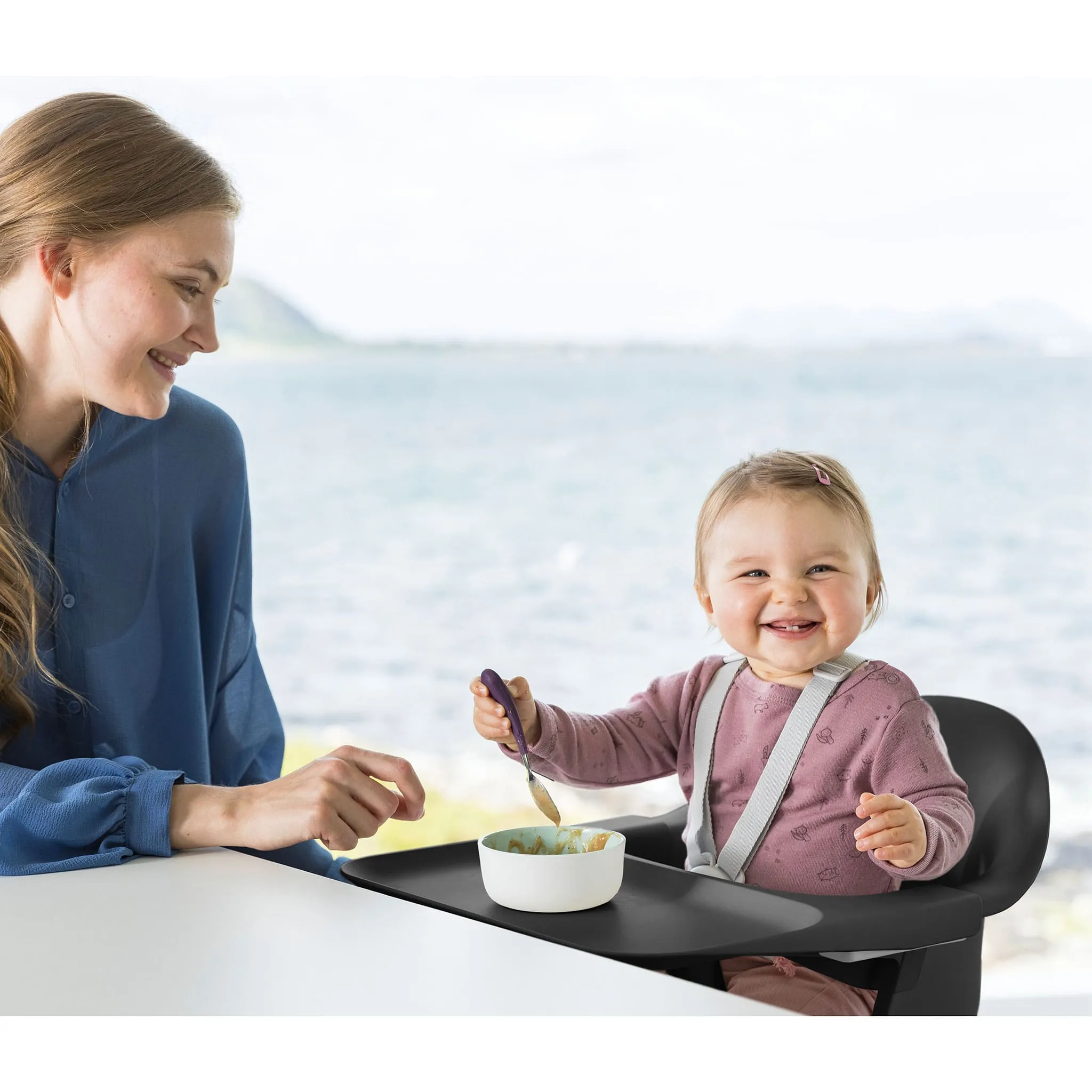 Stokke Chaise Haute Clikk - Noir