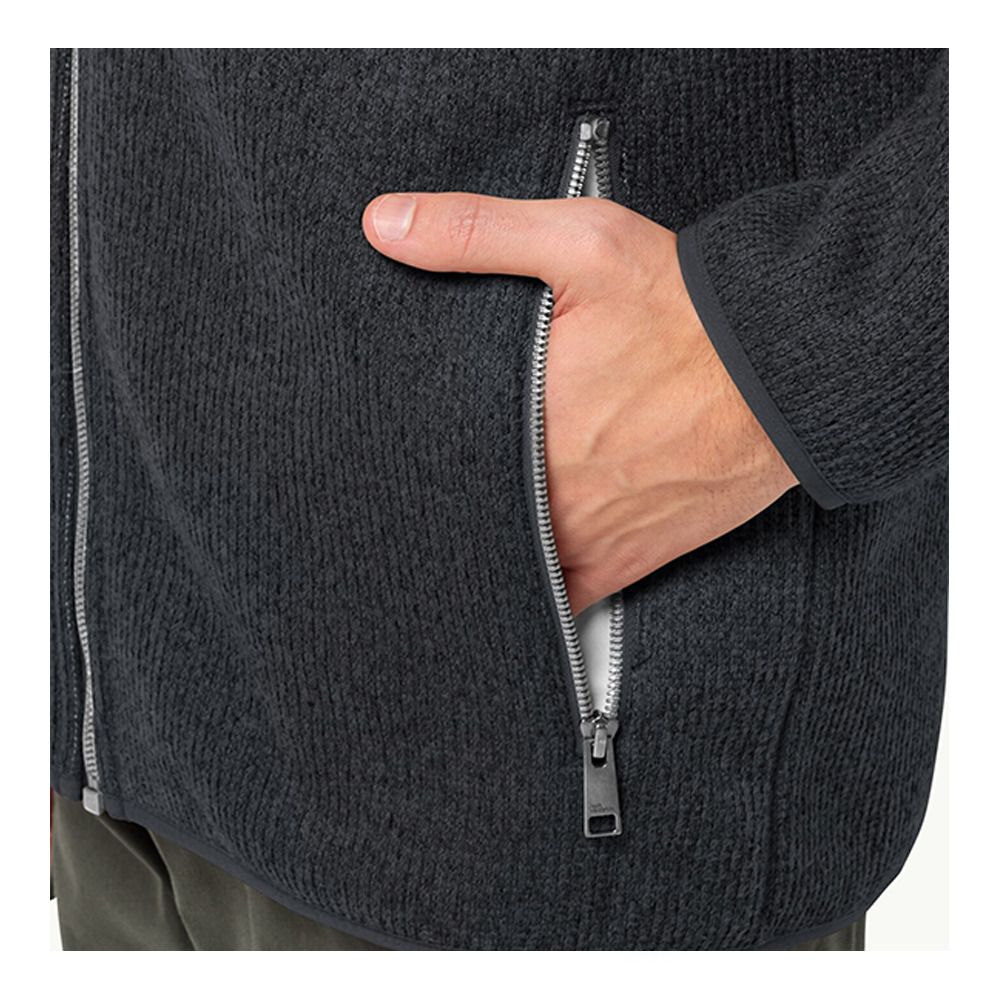 Jack Wolfskin ROBSON FJORD - Polaire Homme phantom
