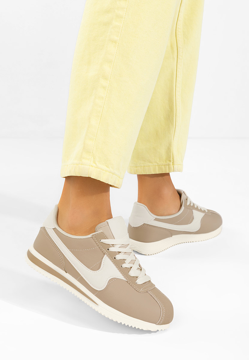 Baskets pour femme kaki Adiania