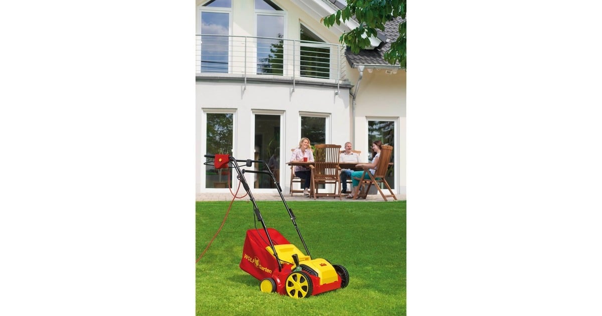 WOLF-GartenAMBITION V 303 E verticuteerder  (Rood/geel)