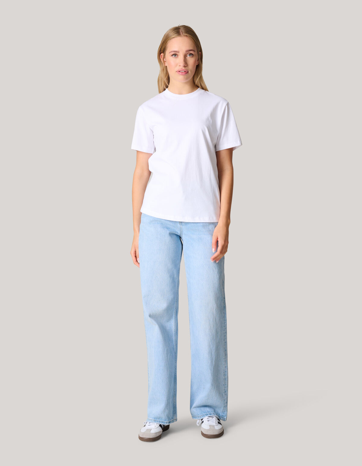 Basis T-shirt Wit