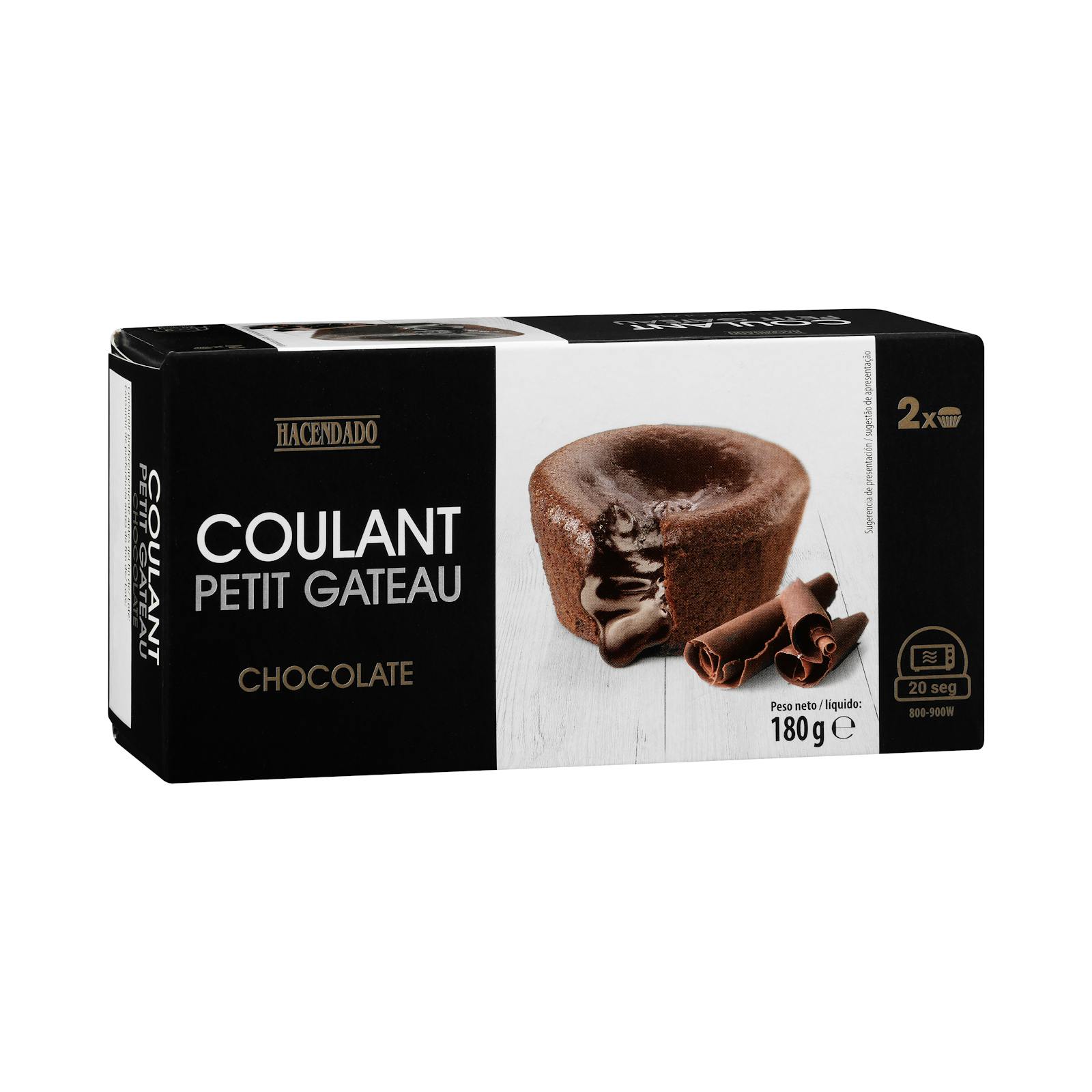 Coulant au chocolat Hacendado