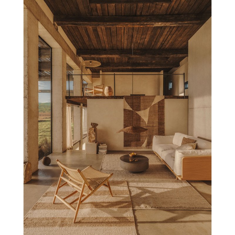 Fauteuil Codolar en bois de teck massif