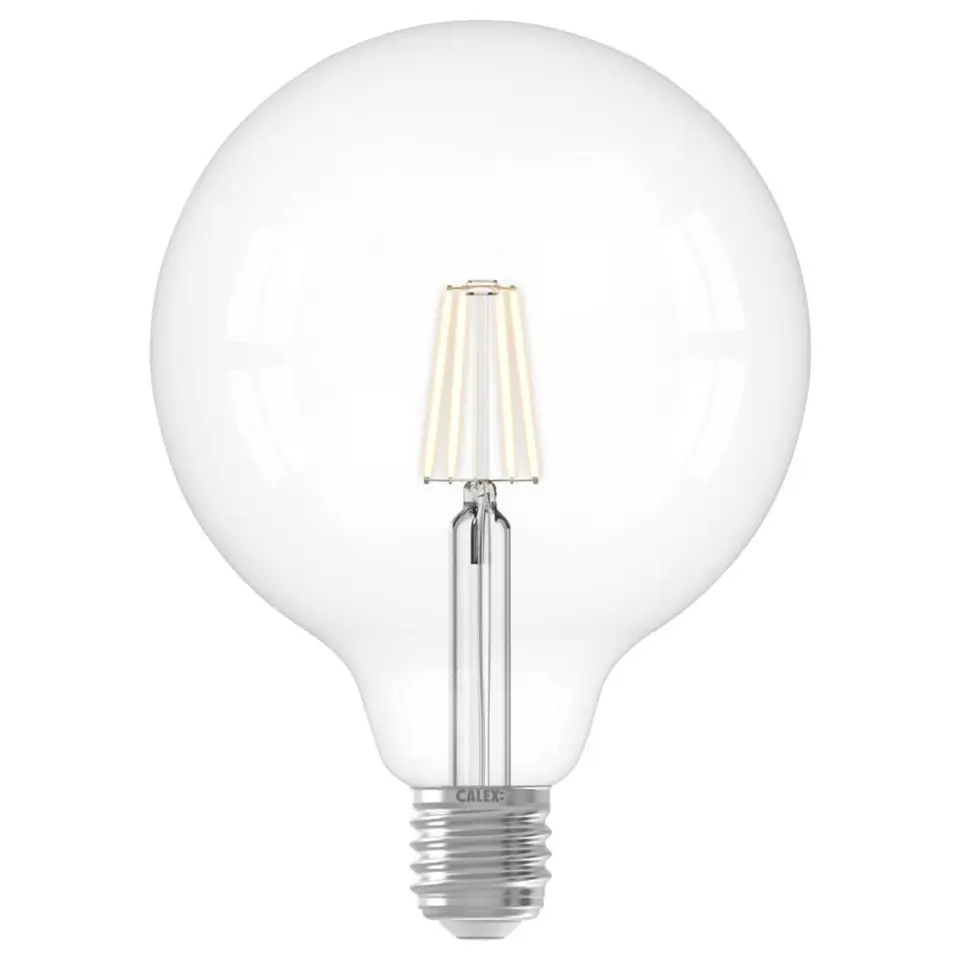 Calex LED globe - G125 - helder - E27 - 4.5W - 470LM - dimbaar