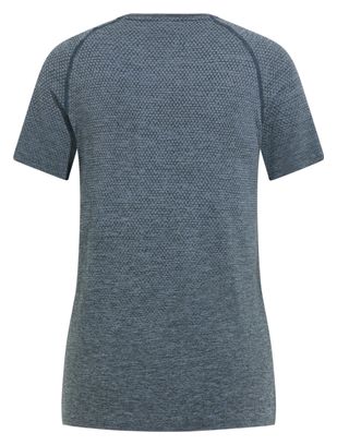 Maillot Manches Courtes Femme Odlo Essentials Seamless Bleu