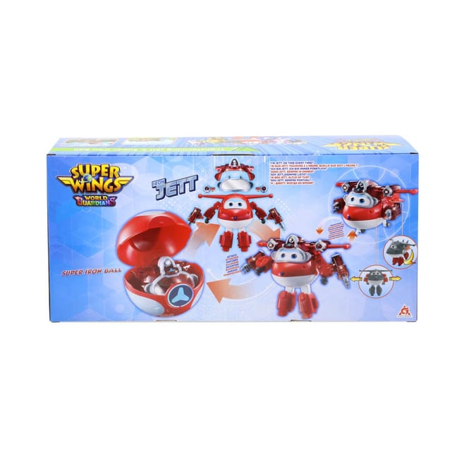 Super Wings - World Guardians - Transforming Jett und Super Iron Ball