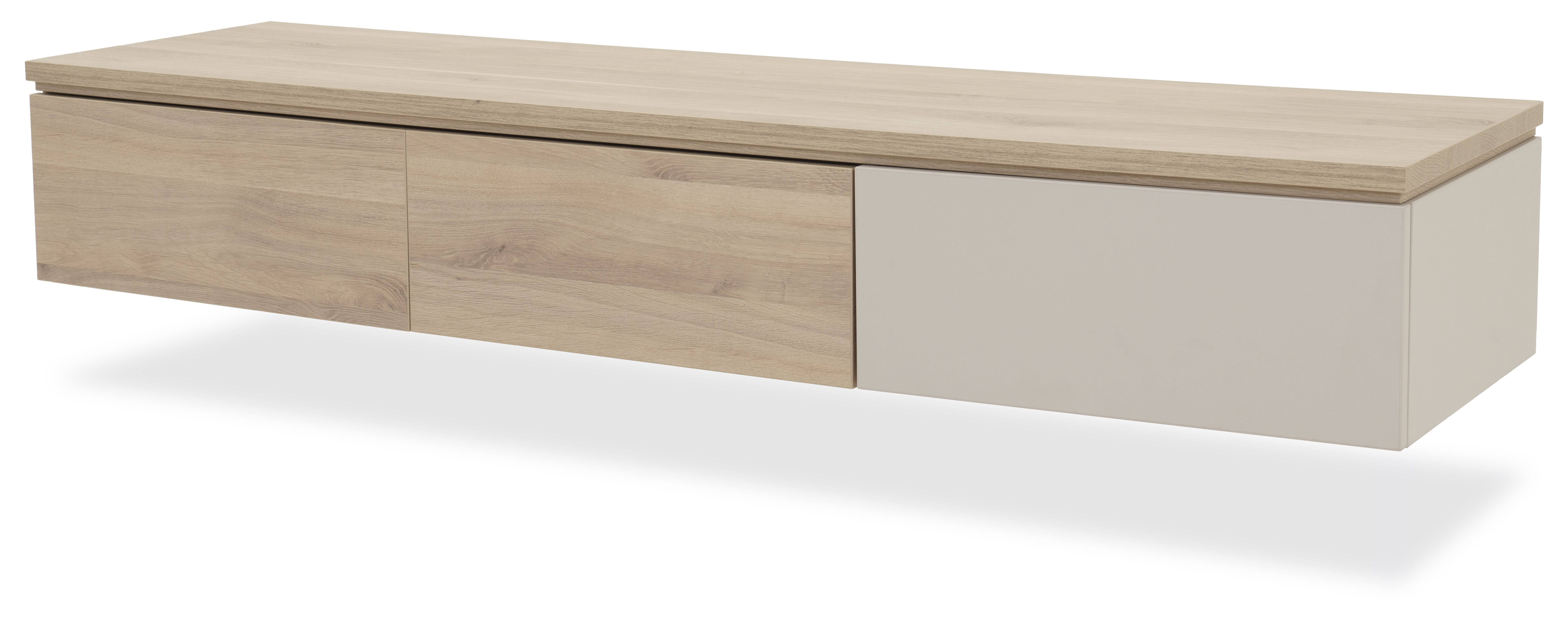Hangend tv-meubel Vario - Warwick B150 x D40 x H23 cm