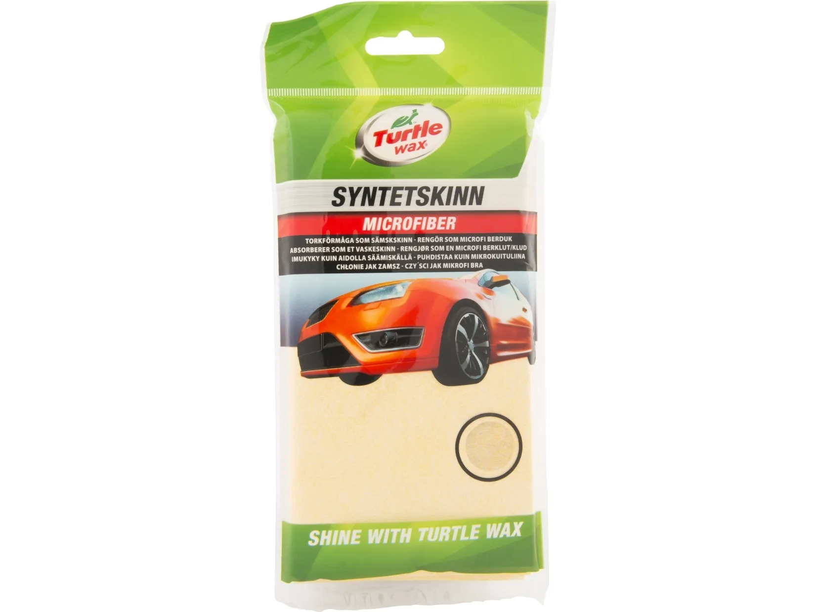 Turtle Wax Microfibre Syntetisk Skind 38x40cm