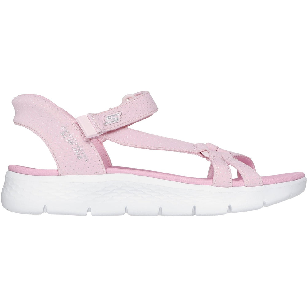 Køb Skechers Pink Go Walk Flex Sandal