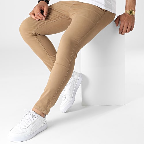 Pantalon Chino Slim PA-7162 Marron