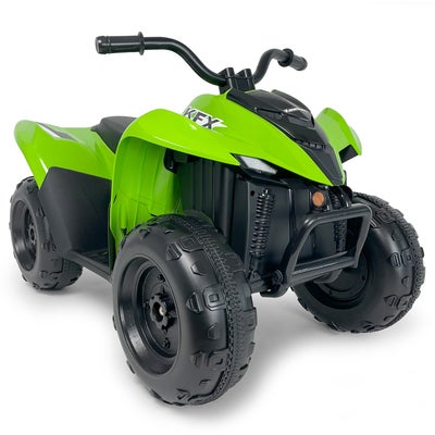 Kawasaki ATV KFX90 Firehjuling 12V, Grønn