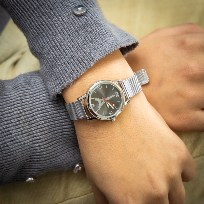 Montre Femme CHTIME bracelet Acier Argenté