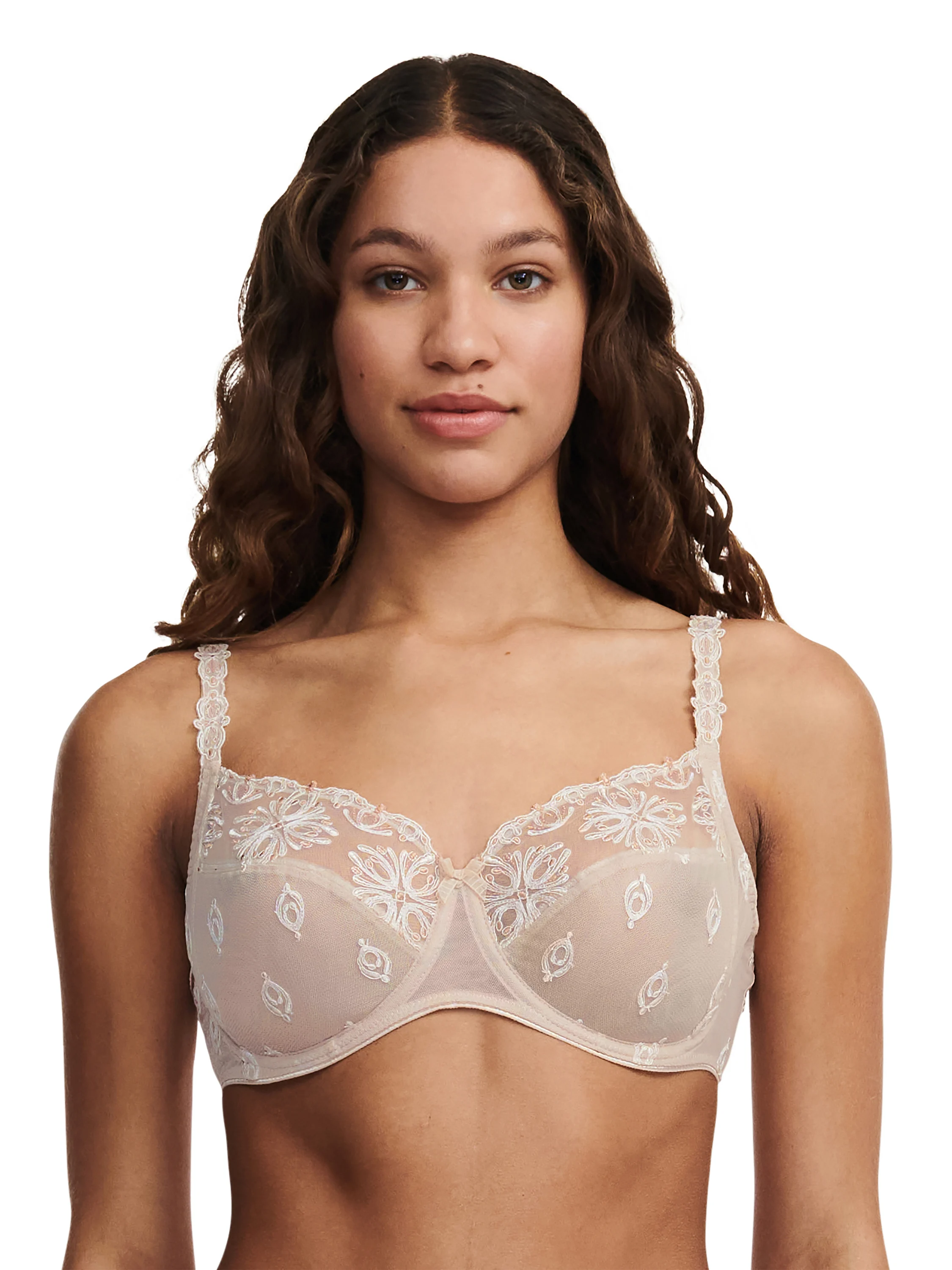 CHAMPS ELYSEES - Soutien-gorge emboîtant broderie italienne | Beige