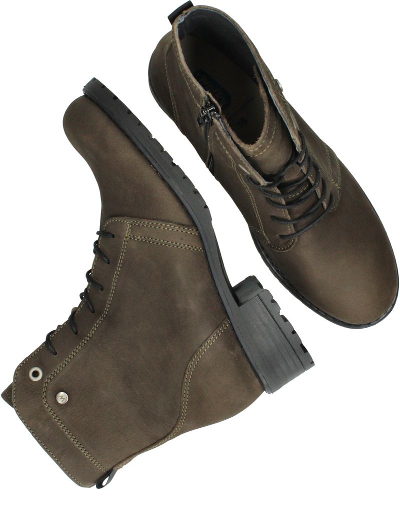 Wolky Quinta F2F Longbeach Veterboots Groen Dames