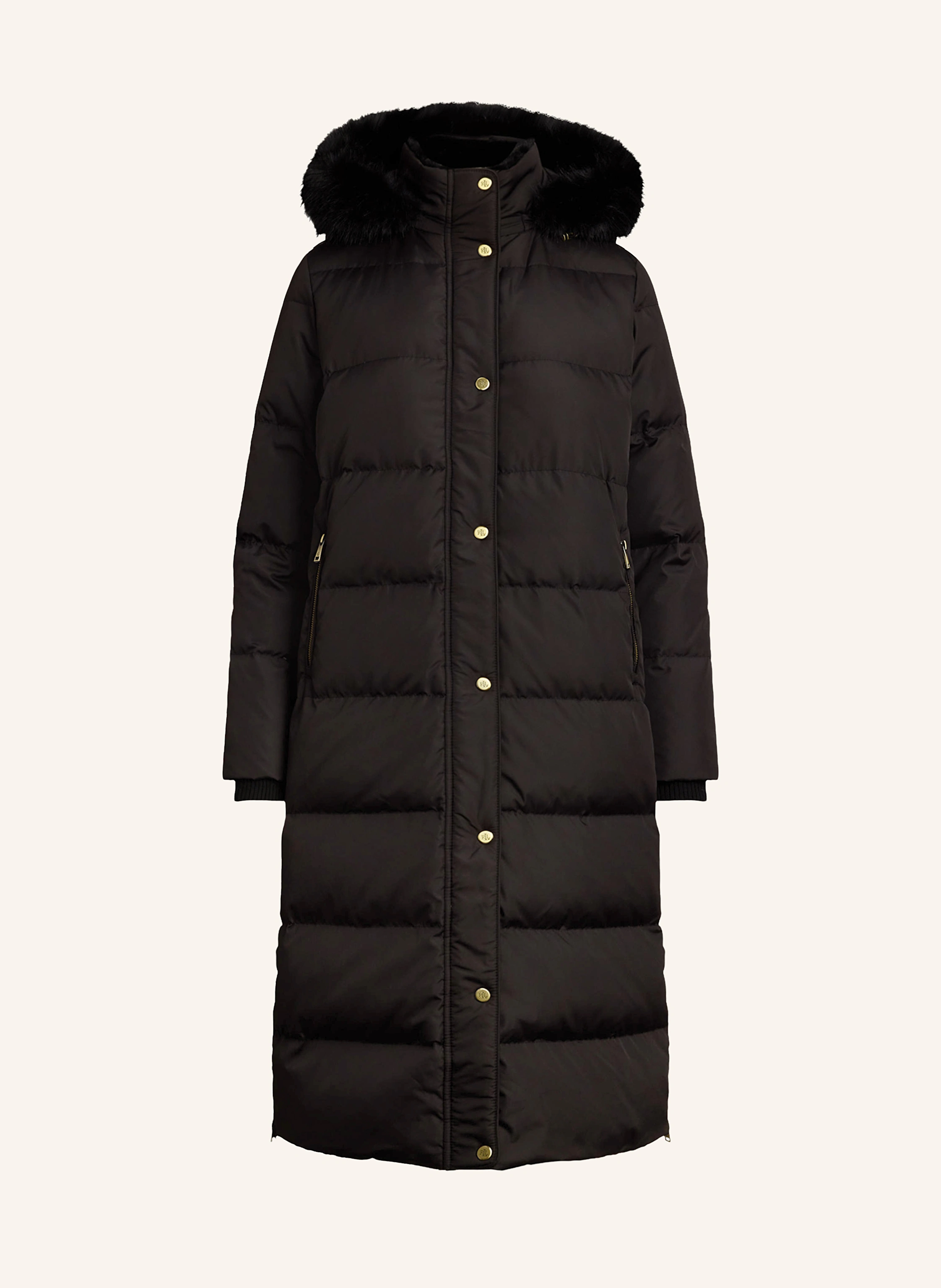 LAUREN RALPH LAUREN Daunenmantel mit Kunstfell