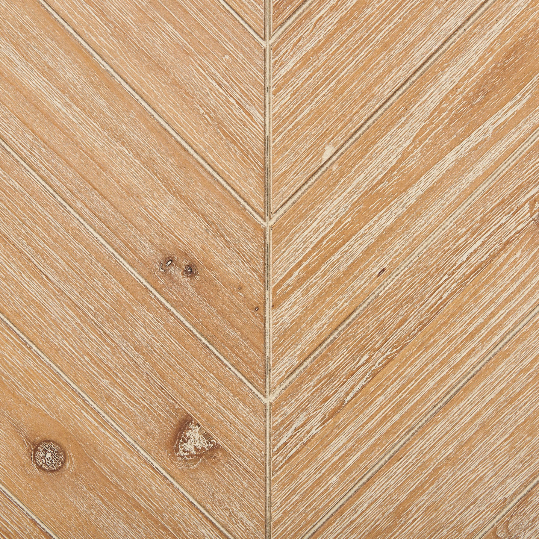 Beliani - ALASKA - Dressoir - Lichtbruin|Wit - Hout