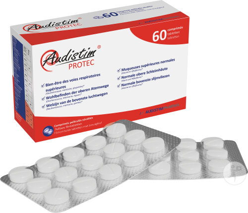 Audistim Protec Complément Alimentaire Voies Supérieures Respiratoires 60 Comprimés
