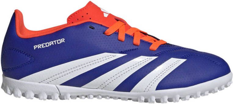 Adidas Predator Club TF Junior Lucid Blue Cloud White Solar Red- Lucid Blue Cloud White Solar Red