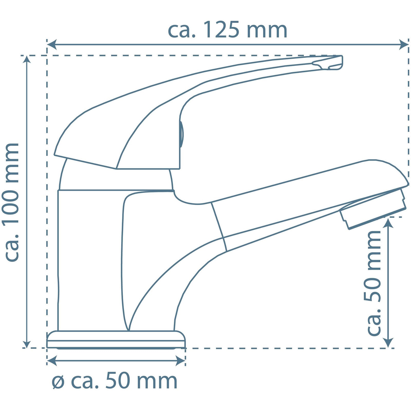 SCHÜTTE Waschtischarmatur Athos Plus Chrom