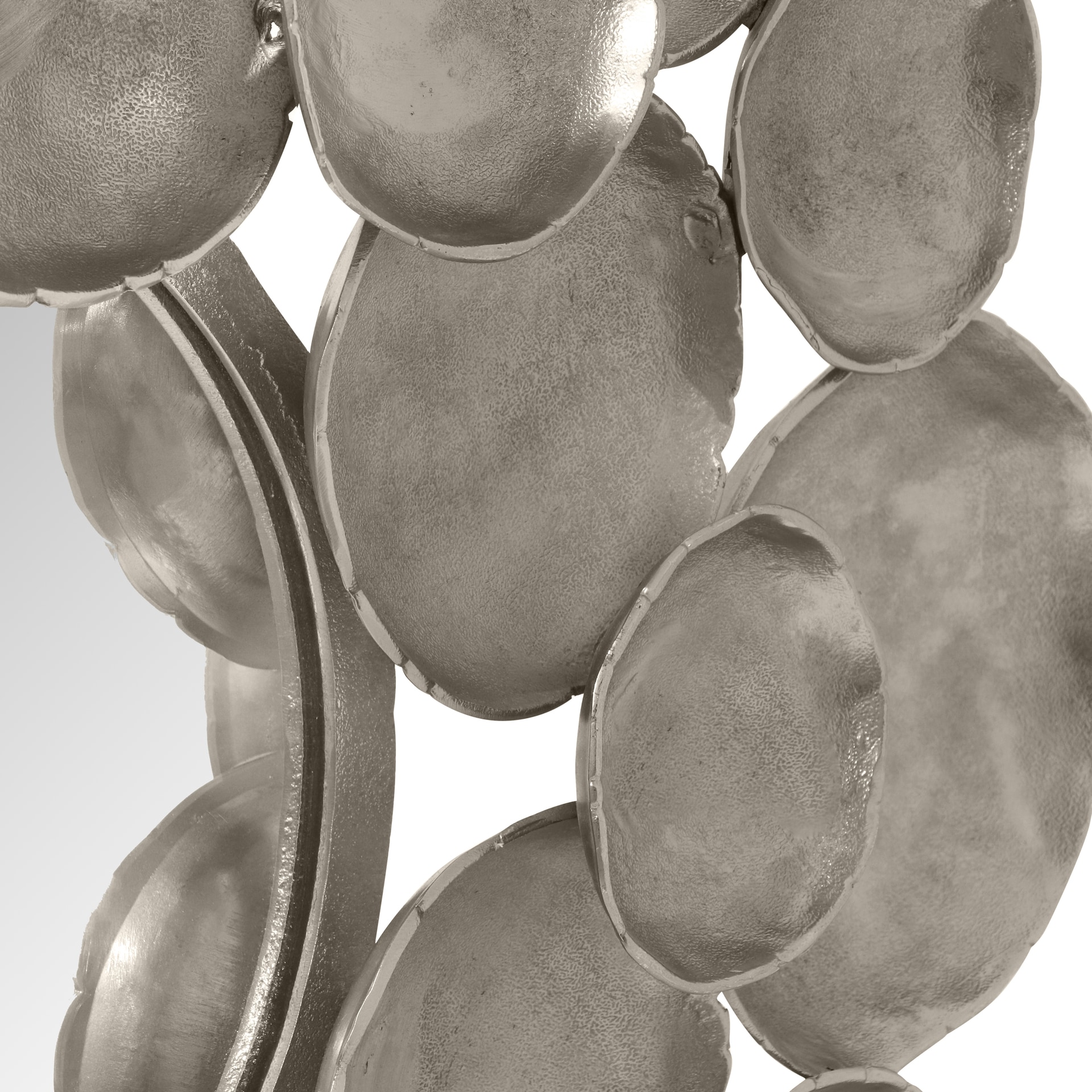 Dekospiegel TAMANI 91 x 91 cm silberfarbig