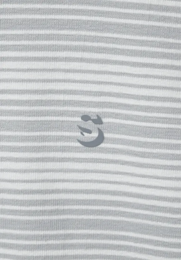 Shirt mit Streifen Optik - broken white