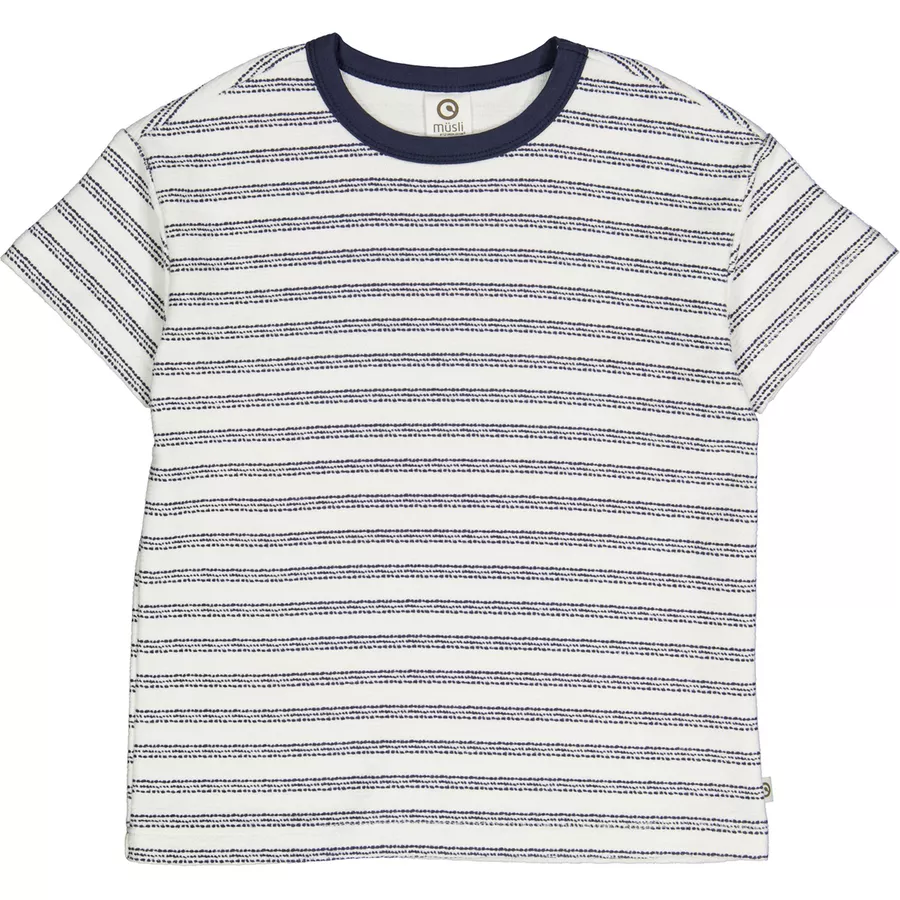 Müsli T-Shirt creamblue