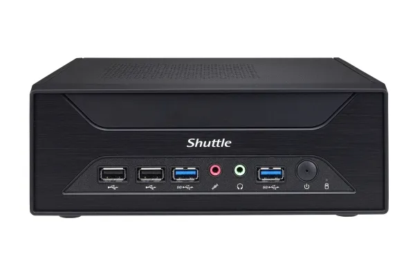 Shuttle XPC slim XH510G - Barebone - Slim-PC LGA1200 sokkel - Intel H510 - uden CPU - RAM 0 GB - Gigabit Ethernet