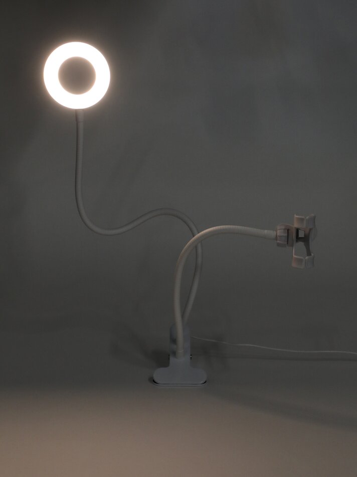Ring light de encaixe - Preto