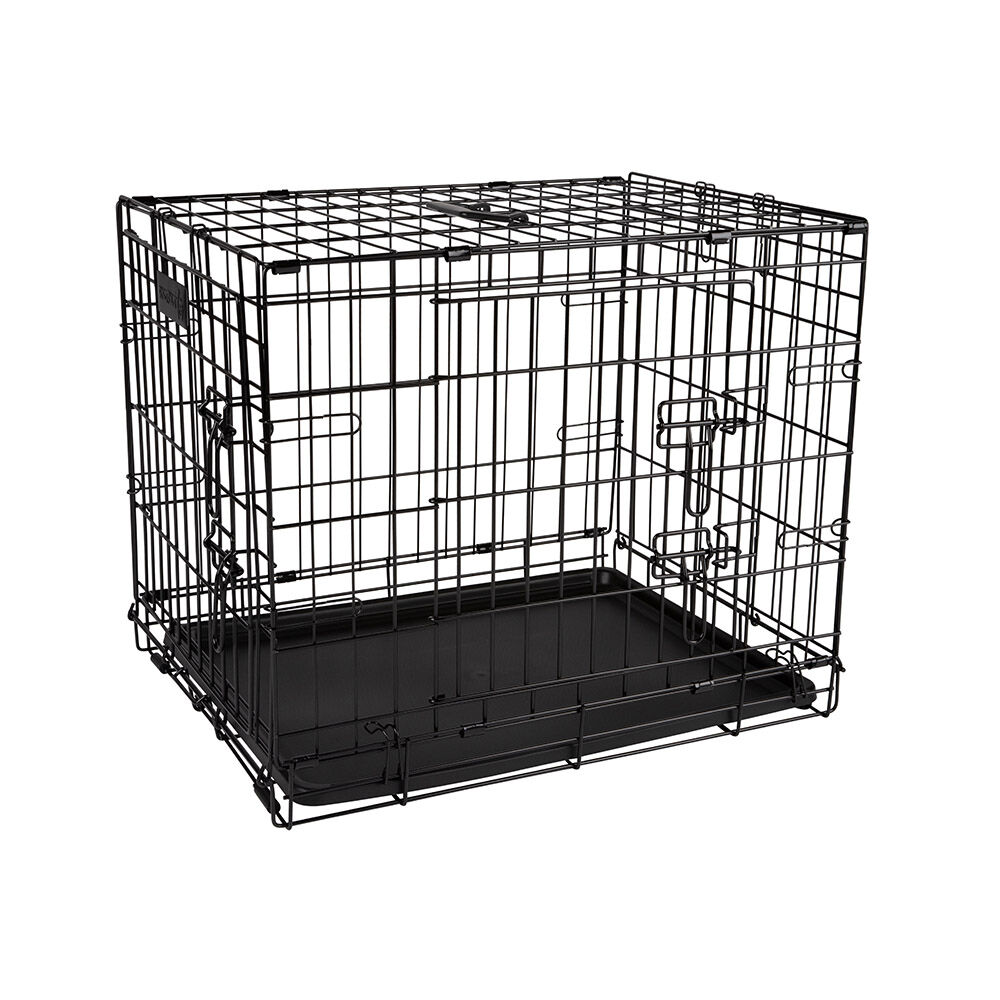 District 70 CRATE - Bench - zwart - 53x46x62 cm - S
