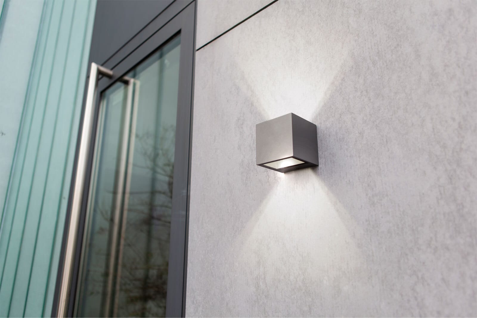 ECO-LIGHT LED Außenleuchte GEMINI Alu anthrazit