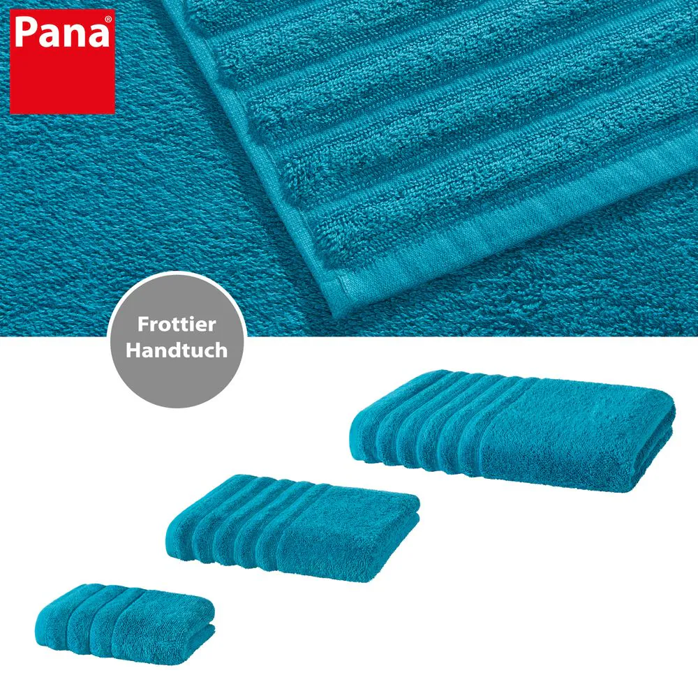 PANA® Frottierserie • Frottee Handtücher Set • Gästetuch • Handtuch • Duschtuch • Badteppich • 100% Baumwolle • Hautverträglich • Ökotex Zertifiziert • versch. Sets, Größen und Farben