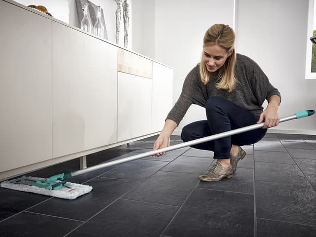 Leifheit Profi XL alu micro duo Gulvvasker hvid/grøn