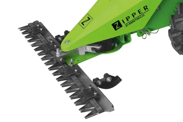 Zipper ZI-BM870ECO, Manuel plæneklipper, 87 cm, Roterende knive, 3,2 L, Allehjulstræk, 2 hjul