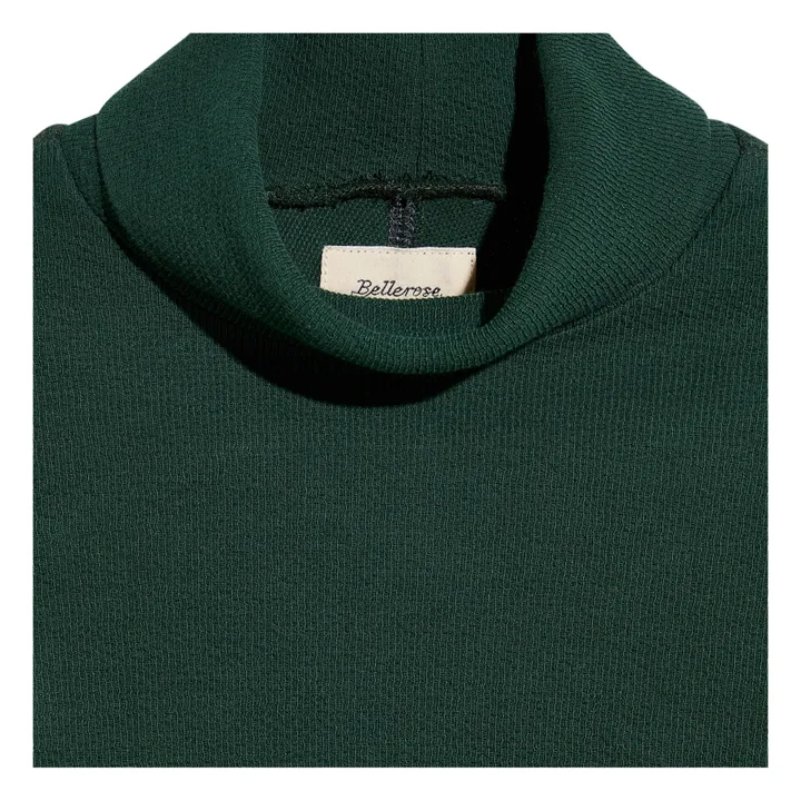 Bellerose Col roulé Uni Sanco | Vert foncé