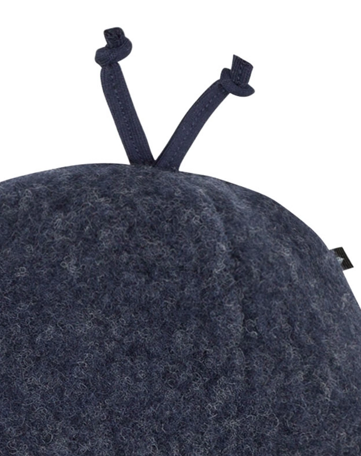Wollfleece-Bindemütze CUDDLE in marine