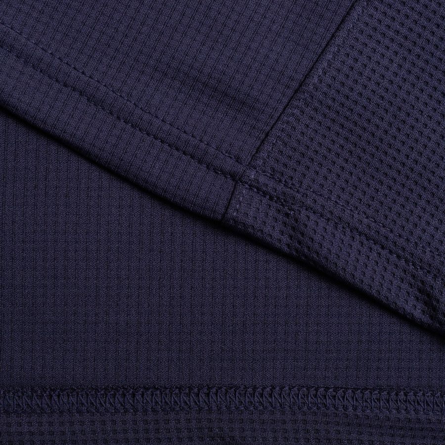 Hummel Maillot d'Entraînement Authentic 1/2 Zip - Bleu Marine/Blanc