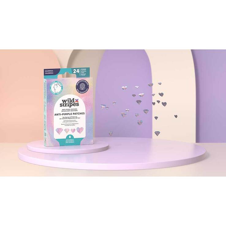 Wild Stripes Anti-Pimple Patches Diamond Recover, 24 St