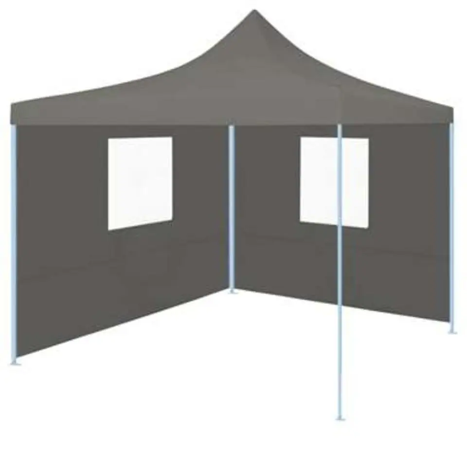 vidaXL - Partytent - Antraciet - Stof