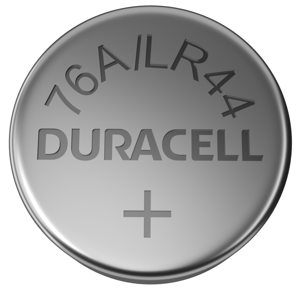 DURACELL Batterie für Uhr Rechner LR44 1.5V Blist 2 Stk