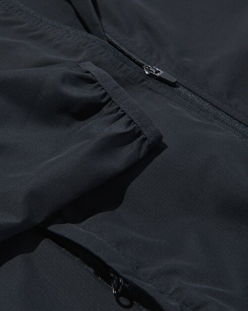 veste de sport coupe-vent enfant noir