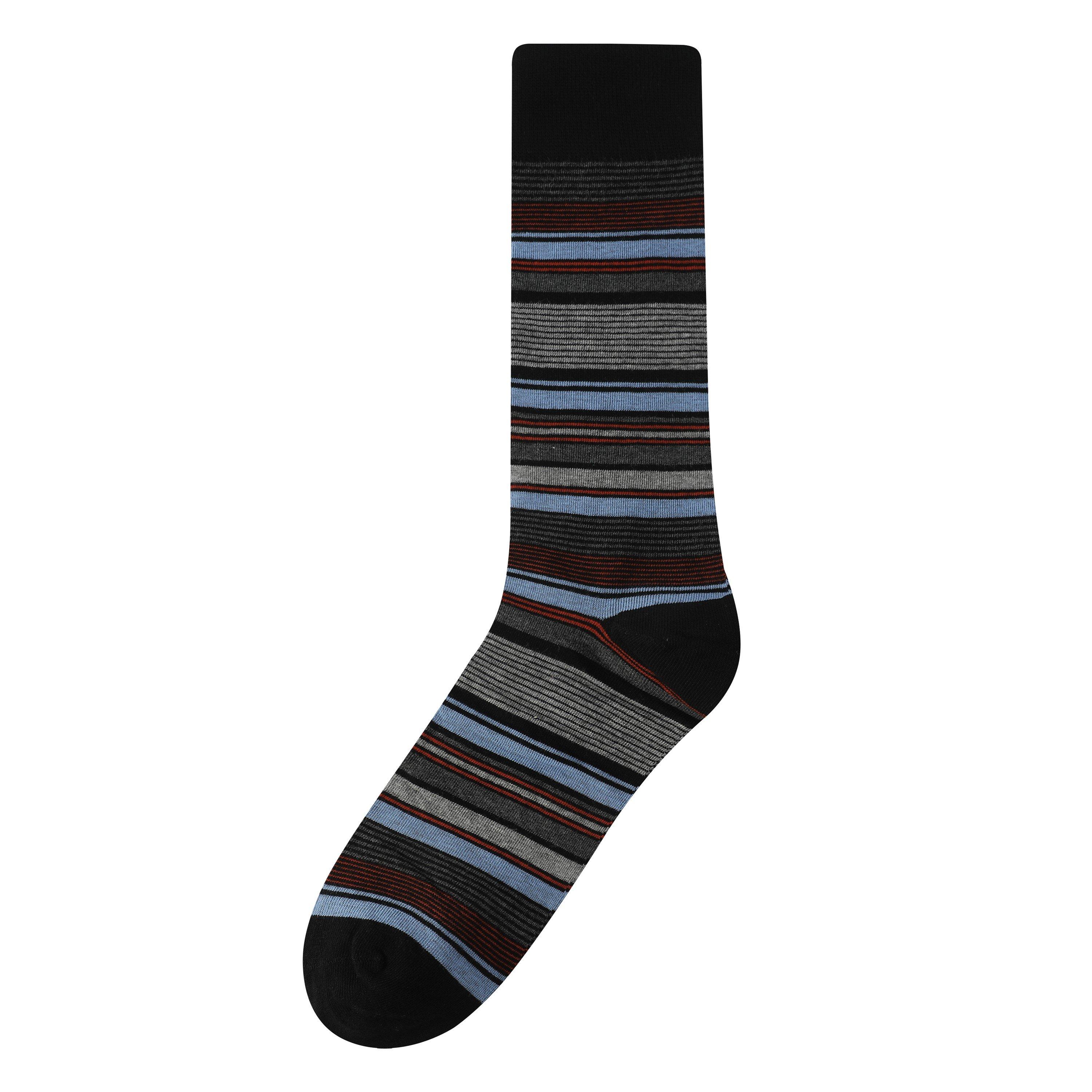 Firetrap 3pk Strip Sock Mens