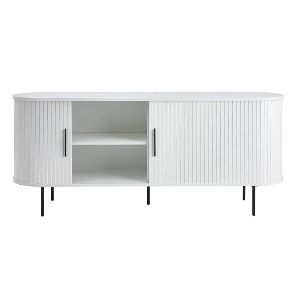 Dressoir Wit Eikenhout - 180x45x76cm - Nola