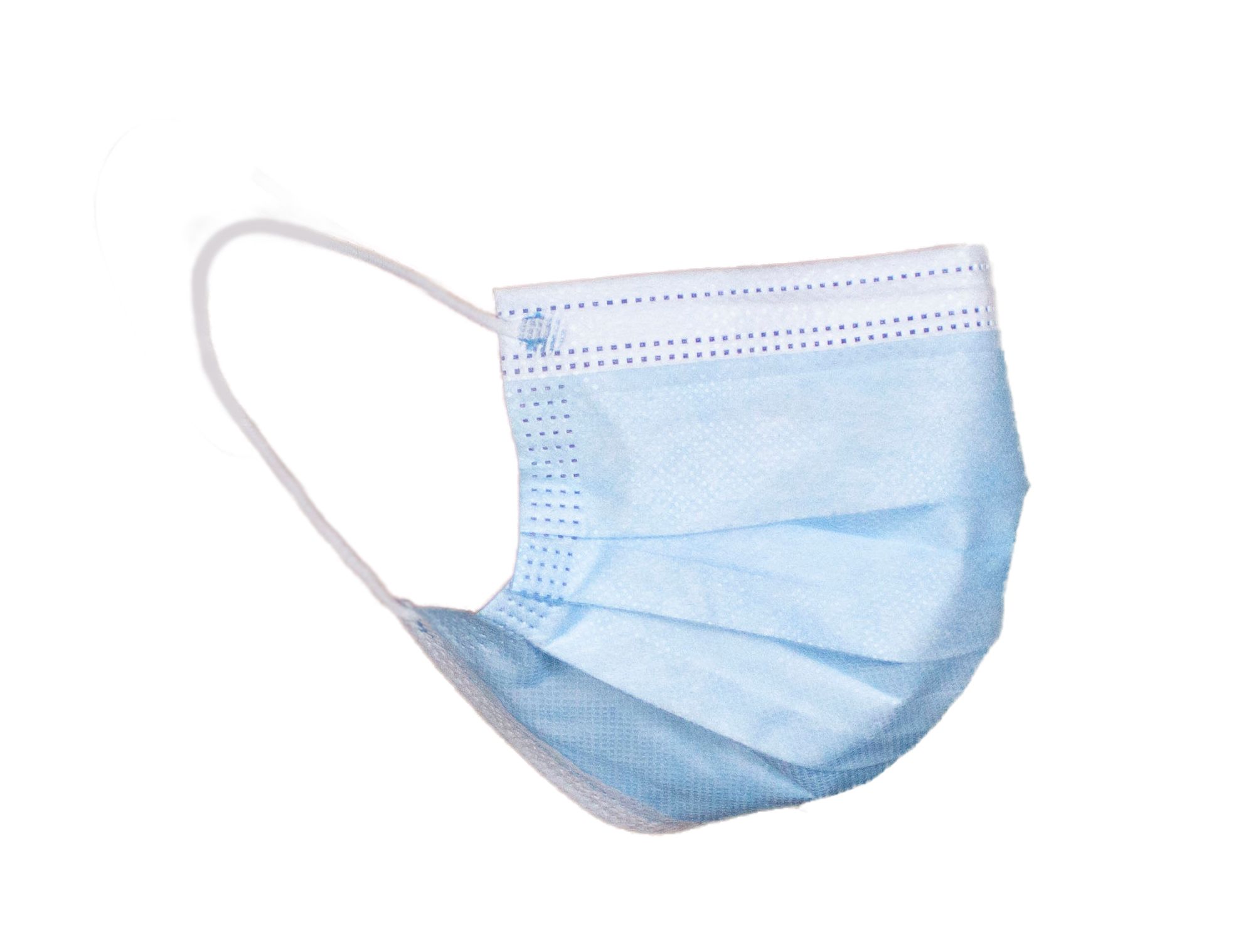 Romed Mundschutz 3-lagig, blau, Typ IIR, elastische Schlaufe