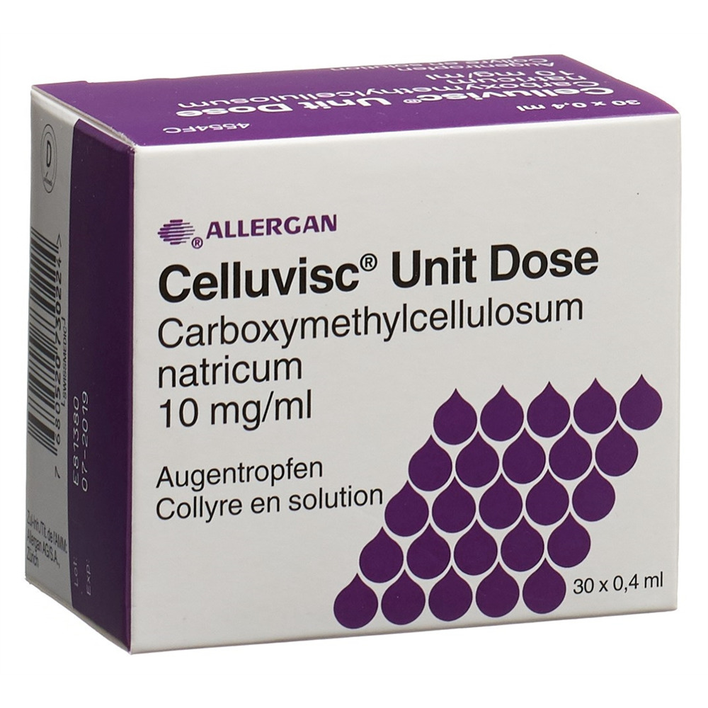CELLUVISC Unit Dose Gtt Opht Monodos 0.4 ml
