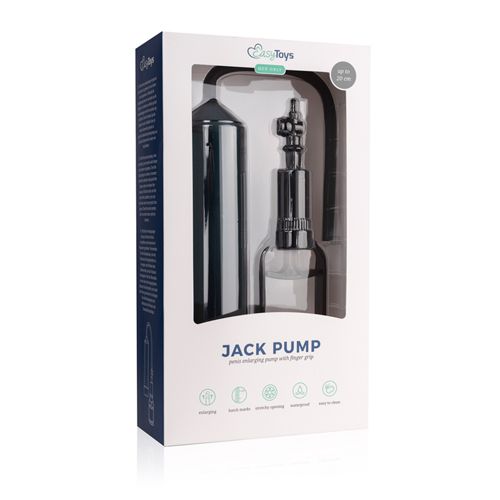 Easytoys - Penispumpe mit Griff Schwarz