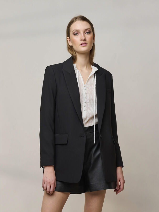 Bruuns Bazaar CindySusBBFrida blazer Black